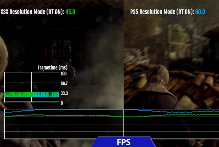resident evil 4 remake playstation 5 vs xbox series x