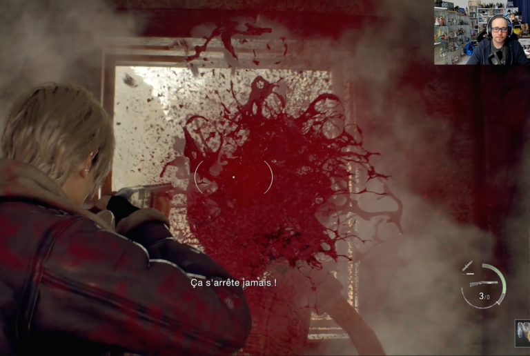 resident evil 4 remake test playstation 5 logo