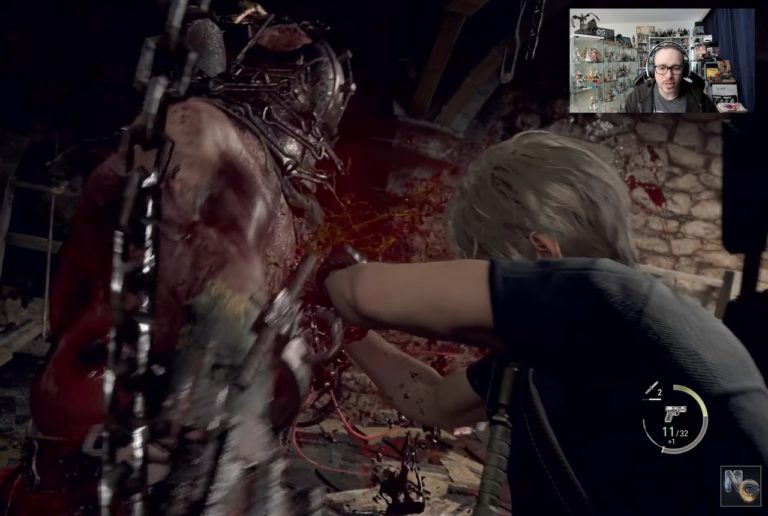 resident evil 4 remake test preview playstation 5 logo