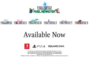 final fantasy pixel remaster playstation switch