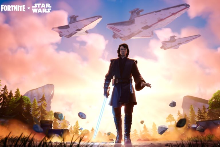 fortnite x star wars anakin