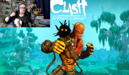 clash artifacts of chaos test logo