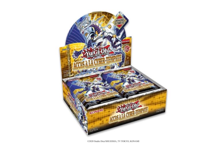 jcc yu-gi-oh accès à la cyber-tempête