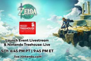 the legend of zelda tears of the kingdom livestream treehouse