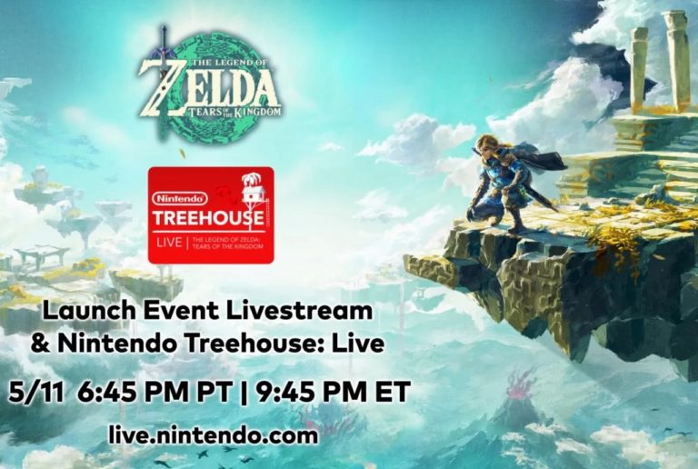 the legend of zelda tears of the kingdom livestream treehouse