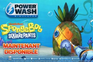 Powerwash simulator spongebob