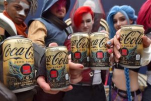 cocal cola league of legends ultimate edition xp flavor logo