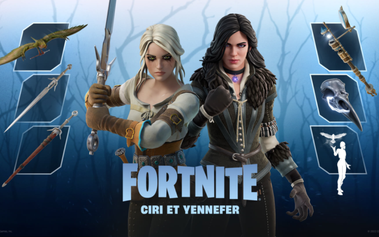 fortnite ciri yennefer