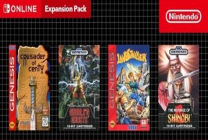 nintendo switch online+expansion pack megadrive