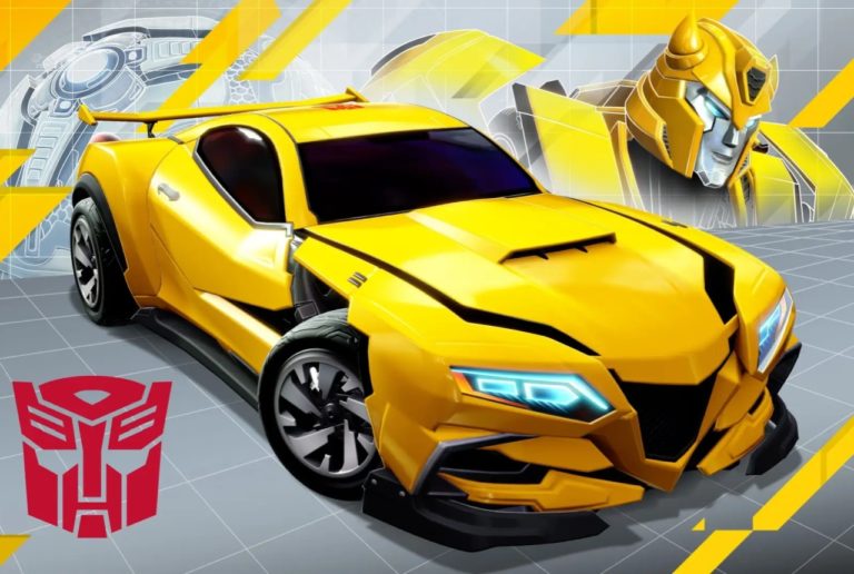 rocket league transformers bumblebee
