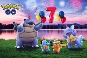 pokémon go 7 ans