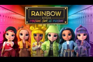 rainbow high panique sur le podium