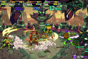 tmnt shredder's revenge survival mode
