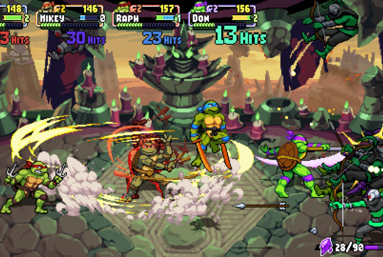 tmnt shredder's revenge survival mode