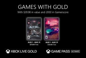 xbox games with gold août 2023