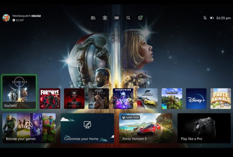 xbox new dashboard