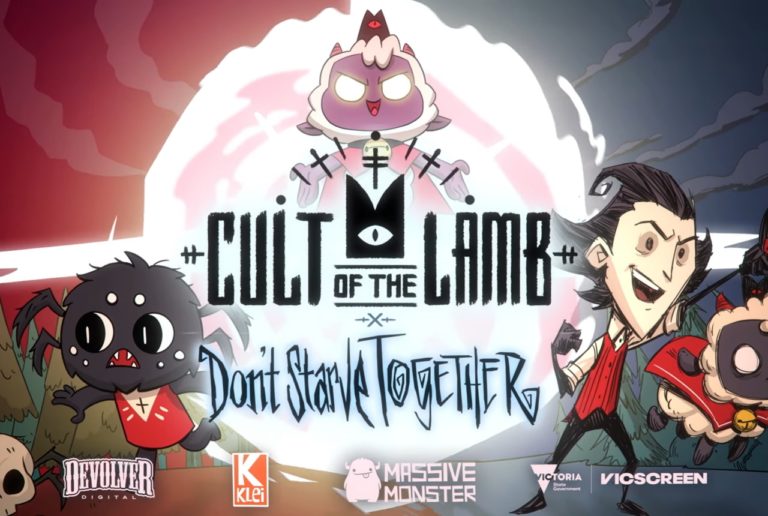 cult of the lamb x don't starve together