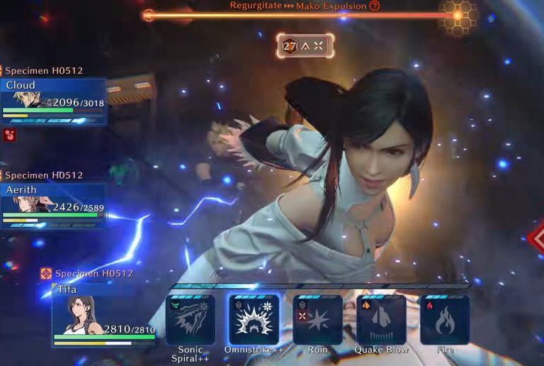 final fantasy vii ever crisis sexy tifa