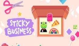 sticky business test logo