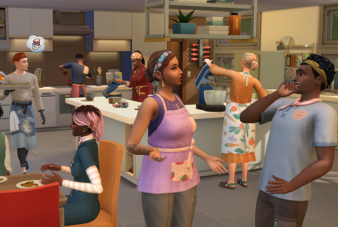 les sims 4 passion cuisine