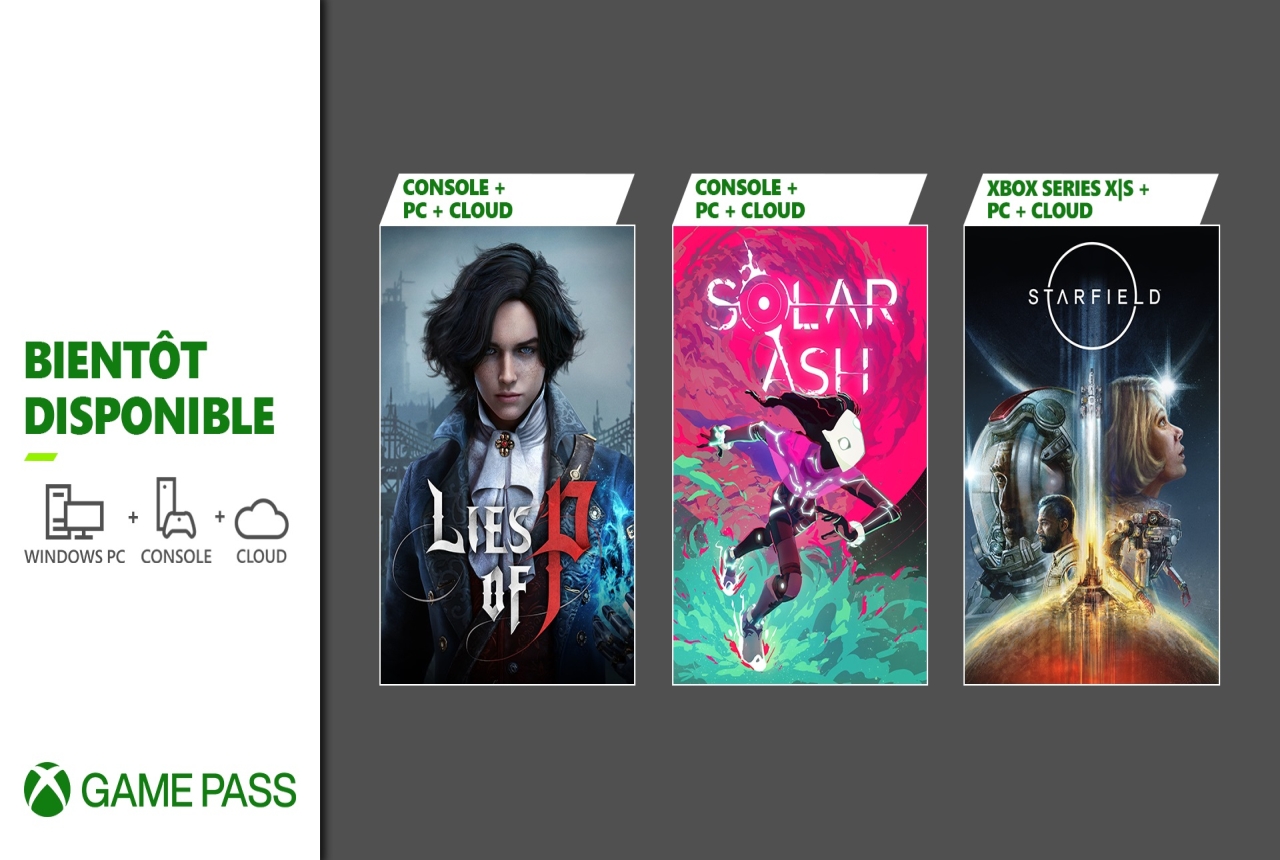 xbox game pass septembre 2023