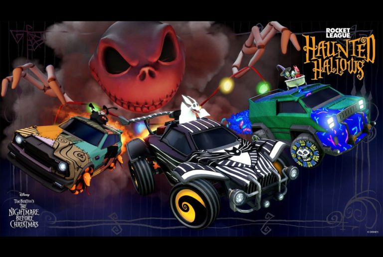 rocket league jack skellington