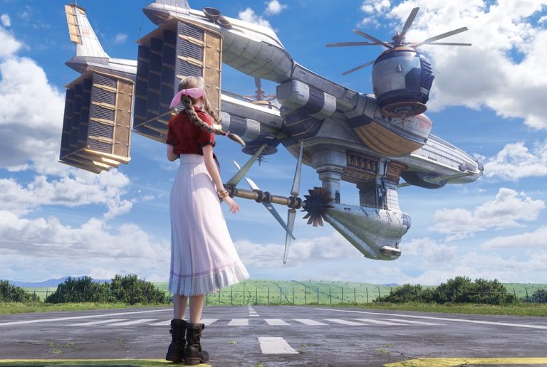 Final Fantasy VII Rebirth Aerith Highwind Artwork logo