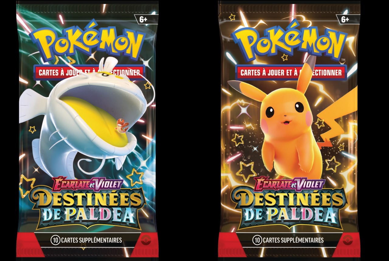 La nouvelle extension Destinées de Paldea du Jeu de Cartes à Collectionner  Pokémon arrive bientôt