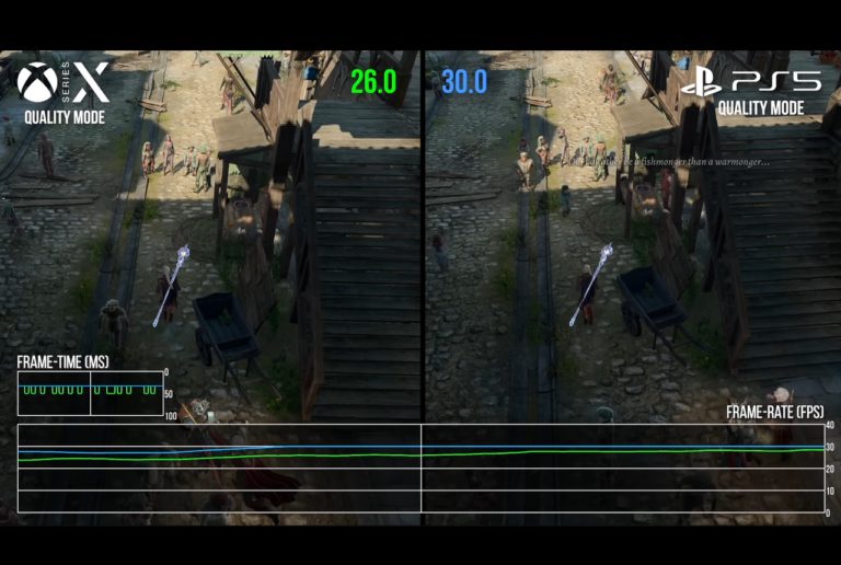 baldurs gate 3 xbox series x versus playstation 5