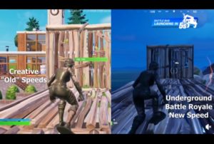 fortnite movement speed crouch vidéo
