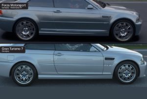gran turismo 7 vs forza motorsport