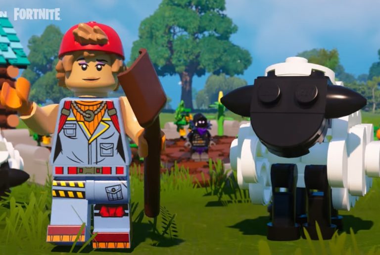 lego fortnite gameplay