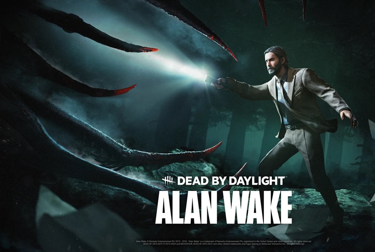 dead by daylight x alan wake logo