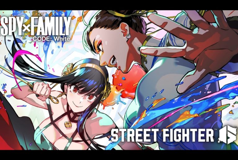 spy x family code white x street fighter 6