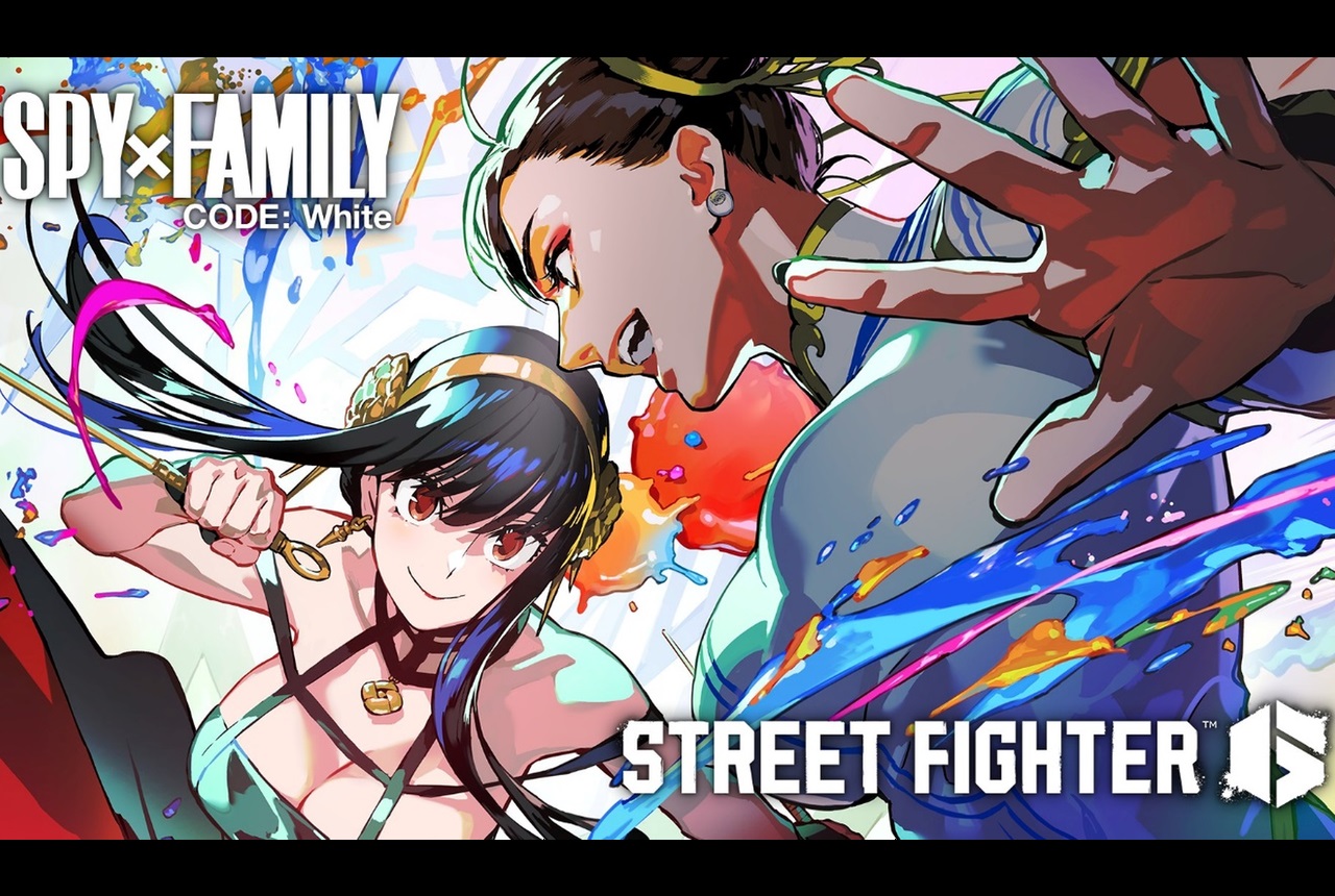 spy x family code white x street fighter 6