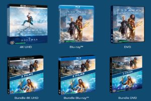 aquaman et le royaume perdu blu-ray