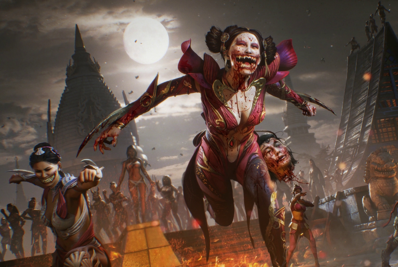 mortal kombat saison 4 la chasseuse