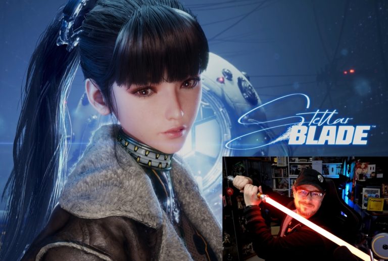 stellar blade test youtube playstation 5 logo