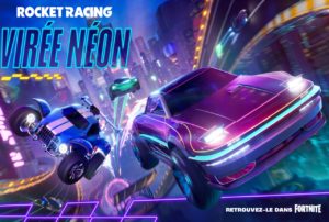 rocket racing virée néon