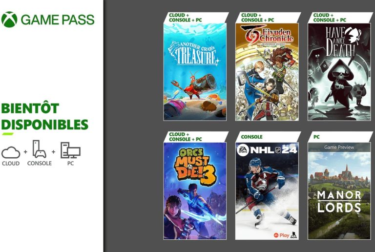 xbox game pass avril 2024