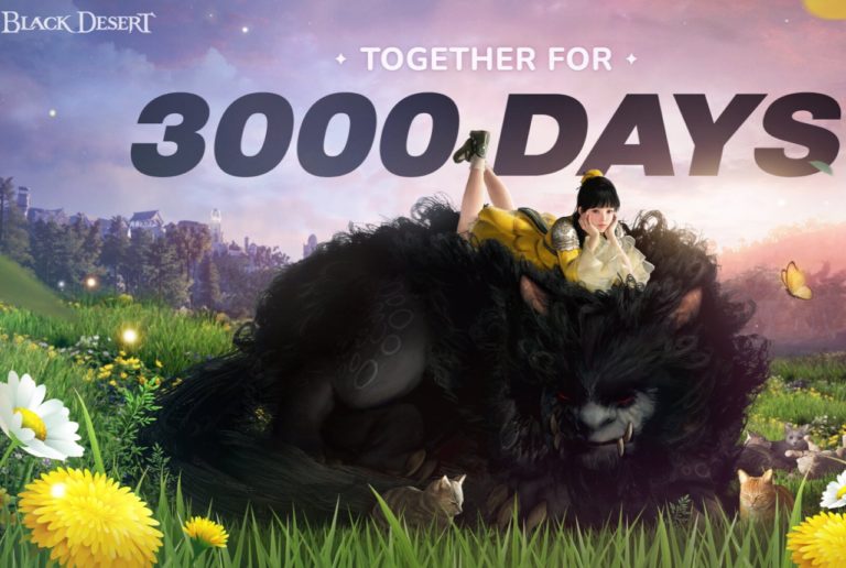 Black Desert Online 3000 days