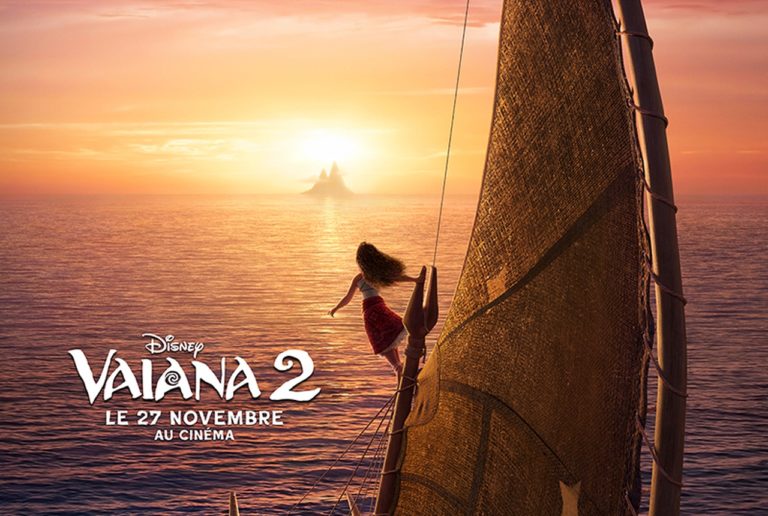 Vaiana 2 affiche logo