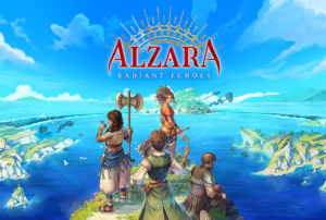 alzara radiant echoes logo