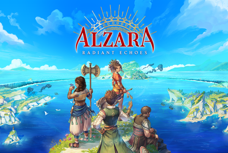 alzara radiant echoes logo