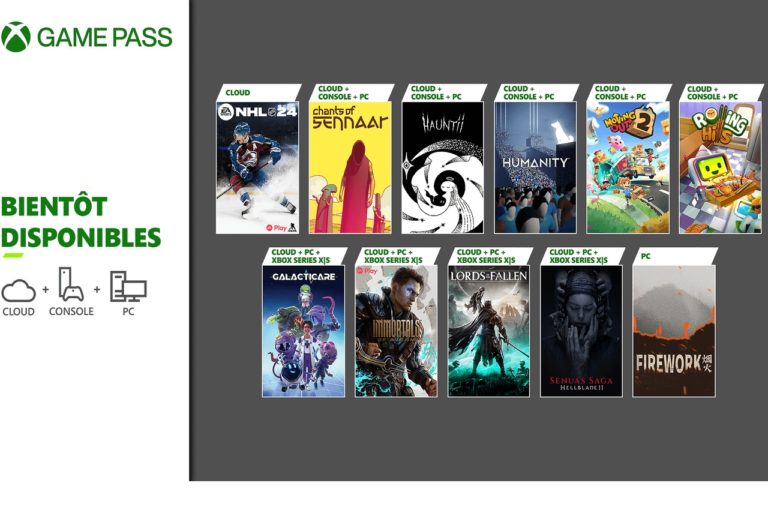 game pass seconde quinzaine de mai 2024