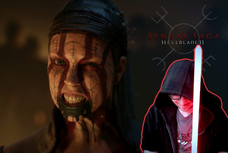 hellblade 2 test xbox series X youtube logo
