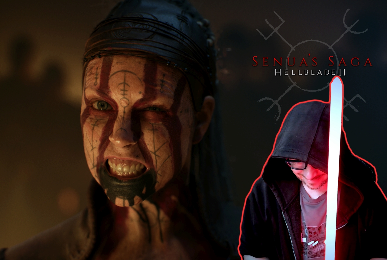 hellblade 2 test xbox series X youtube logo