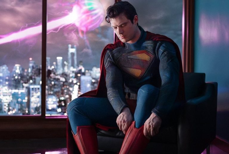 james corenswet superman legacy costume logo