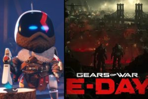 astro bot vs gears of war e-day