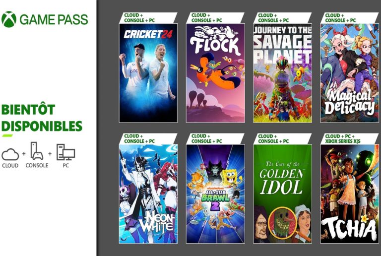 Xbox Game Pass Juillet 2024
